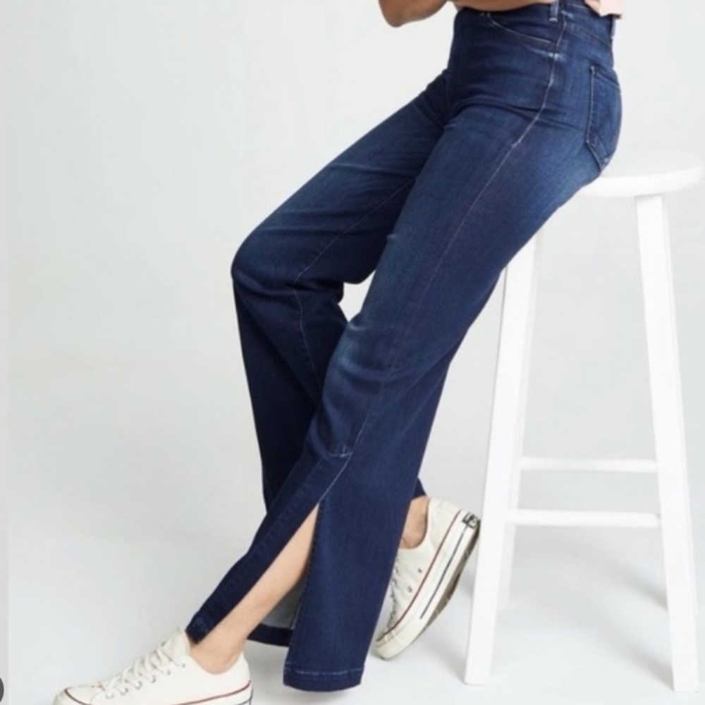 MOTHER The Hustler Sidewinder Wide Leg Size 29 Inseam 32.5"